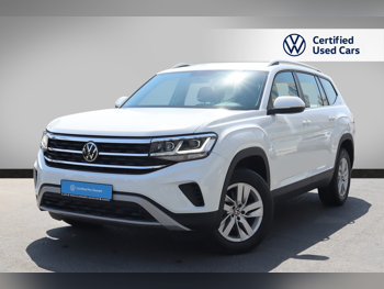Volkswagen  Teramont  S  2023  Automatic  41,000 Km  6 Cylinder  All Wheel Drive (AWD)  SUV  White  With Warranty