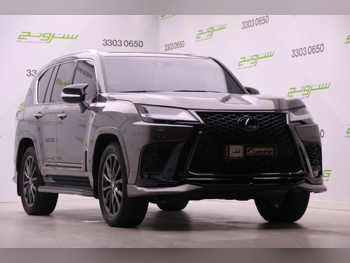 Lexus  LX  600 F Sport  2024  Automatic  33,000 Km  6 Cylinder  Four Wheel Drive (4WD)  SUV  Gray  With Warranty
