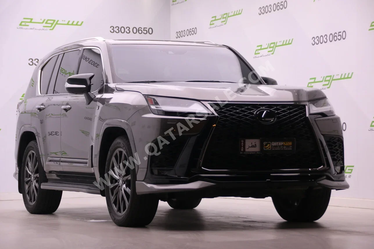 Lexus  LX  600 F Sport  2024  Automatic  33,000 Km  6 Cylinder  Four Wheel Drive (4WD)  SUV  Gray  With Warranty