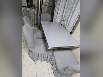 Dining Table with Chairs  - Gray