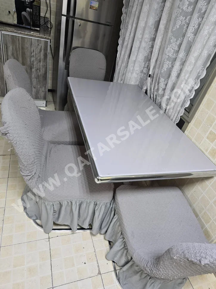 Dining Table with Chairs  - Gray