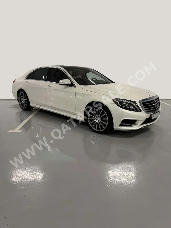 مرسيدس - بنز  اس - كلاس  400 AMG  2016  اوتوماتيك  16,000 كم  6 سلندر  دفع خلفي  سيدان  أبيض