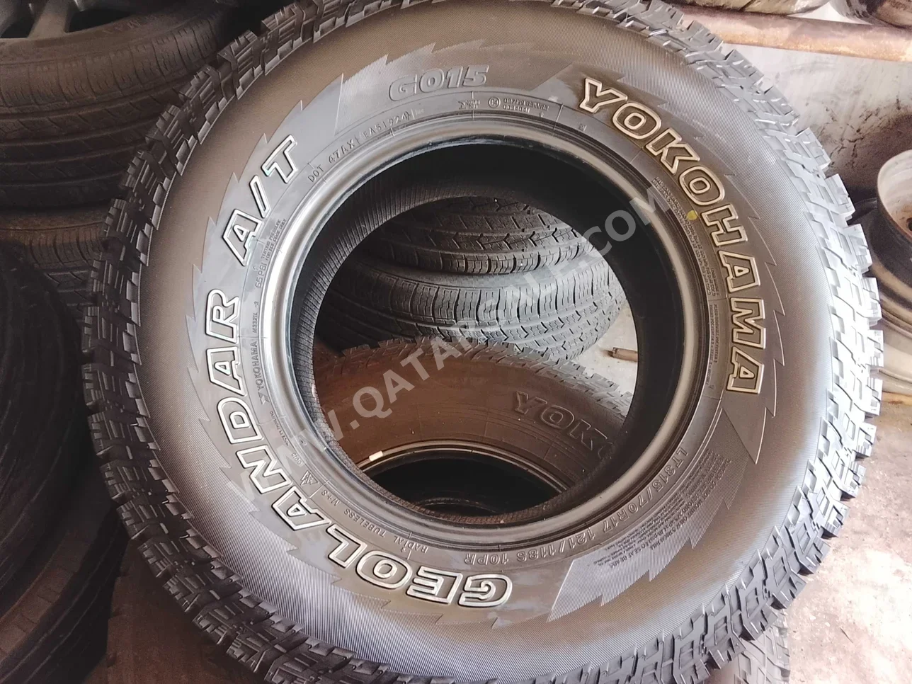Tire & Rims Yokohama Made in Thailand /  4 Seasons  17"