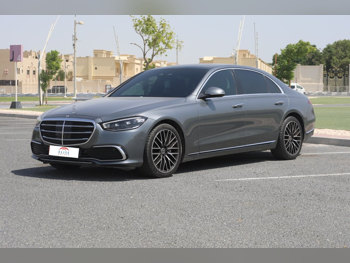 Mercedes-Benz  S-Class  450  2022  Automatic  15,300 Km  6 Cylinder  Rear Wheel Drive (RWD)  Sedan  Gray  With Warranty