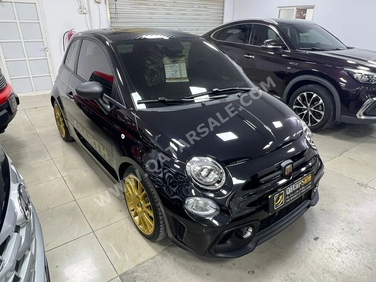 Fiat  695  Abarth  2024  Automatic  600 Km  4 Cylinder  Front Wheel Drive (FWD)  Hatchback  Black  With Warranty