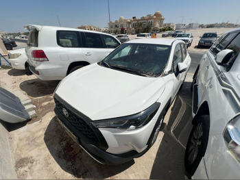 Toyota  Corolla  Cross Hybrid  2022  Automatic  147,000 Km  4 Cylinder  Four Wheel Drive (4WD)  SUV  White  With Warranty
