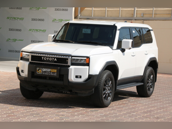 Toyota  Prado  TX Turbo  2024  Automatic  41,000 Km  4 Cylinder  Four Wheel Drive (4WD)  SUV  White  With Warranty