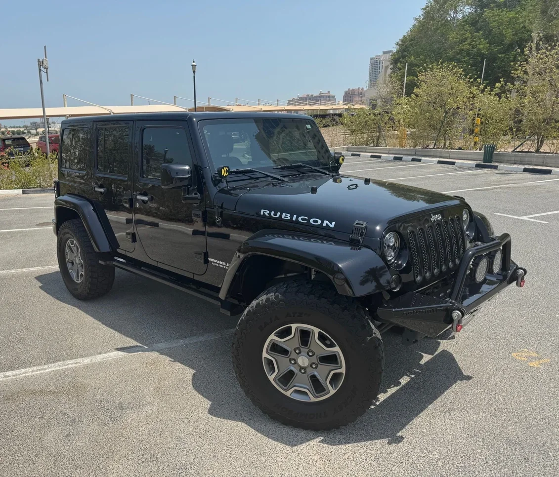 Jeep  Wrangler  Rubicon  2016  Automatic  64,000 Km  6 Cylinder  Four Wheel Drive (4WD)  SUV  Black