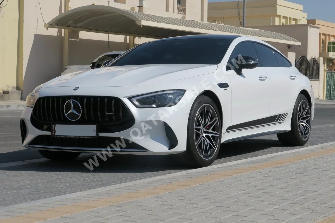 Mercedes-Benz  GT  43 AMG  2024  Automatic  5,500 Km  6 Cylinder  Rear Wheel Drive (RWD)  Sedan  White  With Warranty