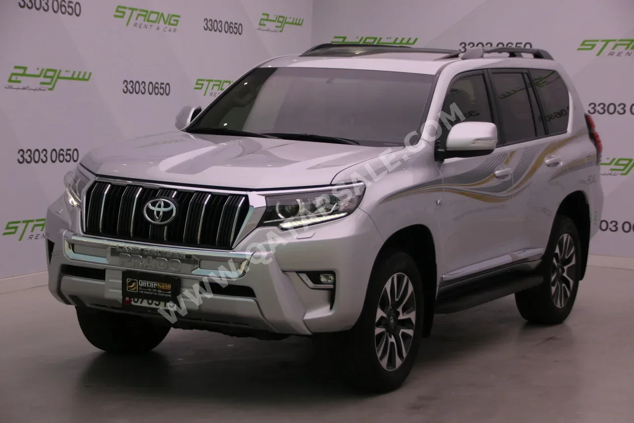 Toyota  Prado  TXL  2023  Automatic  44,000 Km  6 Cylinder  Four Wheel Drive (4WD)  SUV  Silver  With Warranty