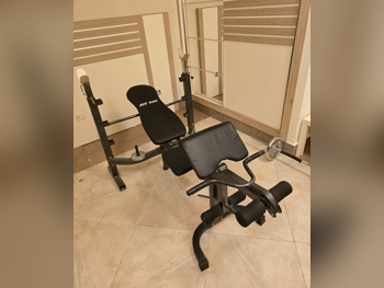 Gym Equipment Machines - Benches  - Black
