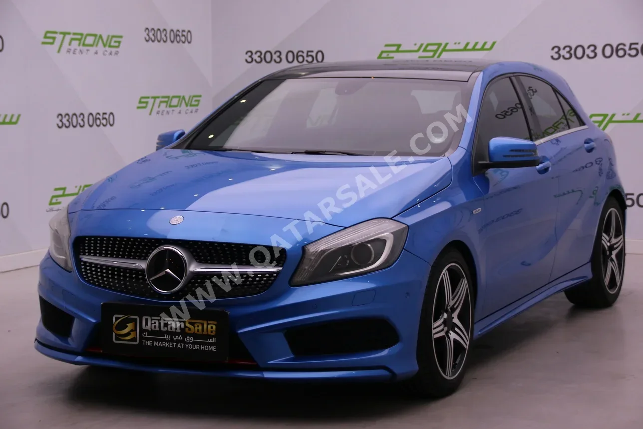 Mercedes-Benz  A-Class  250  2015  Automatic  124,000 Km  4 Cylinder  Front Wheel Drive (FWD)  Hatchback  Blue