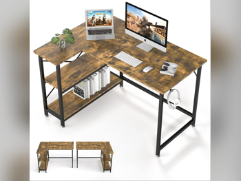 Desks & Computer Desks - Desk  - Brown