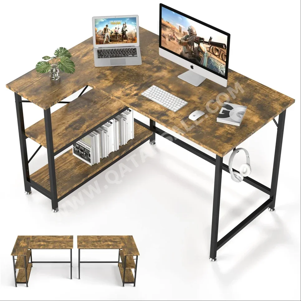 Desks & Computer Desks - Desk  - Brown
