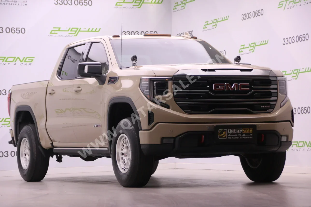 GMC  Sierra  AT4 Carbon Pro  2023  Automatic  76,000 Km  8 Cylinder  Four Wheel Drive (4WD)  Pick Up  Beige  With Warranty
