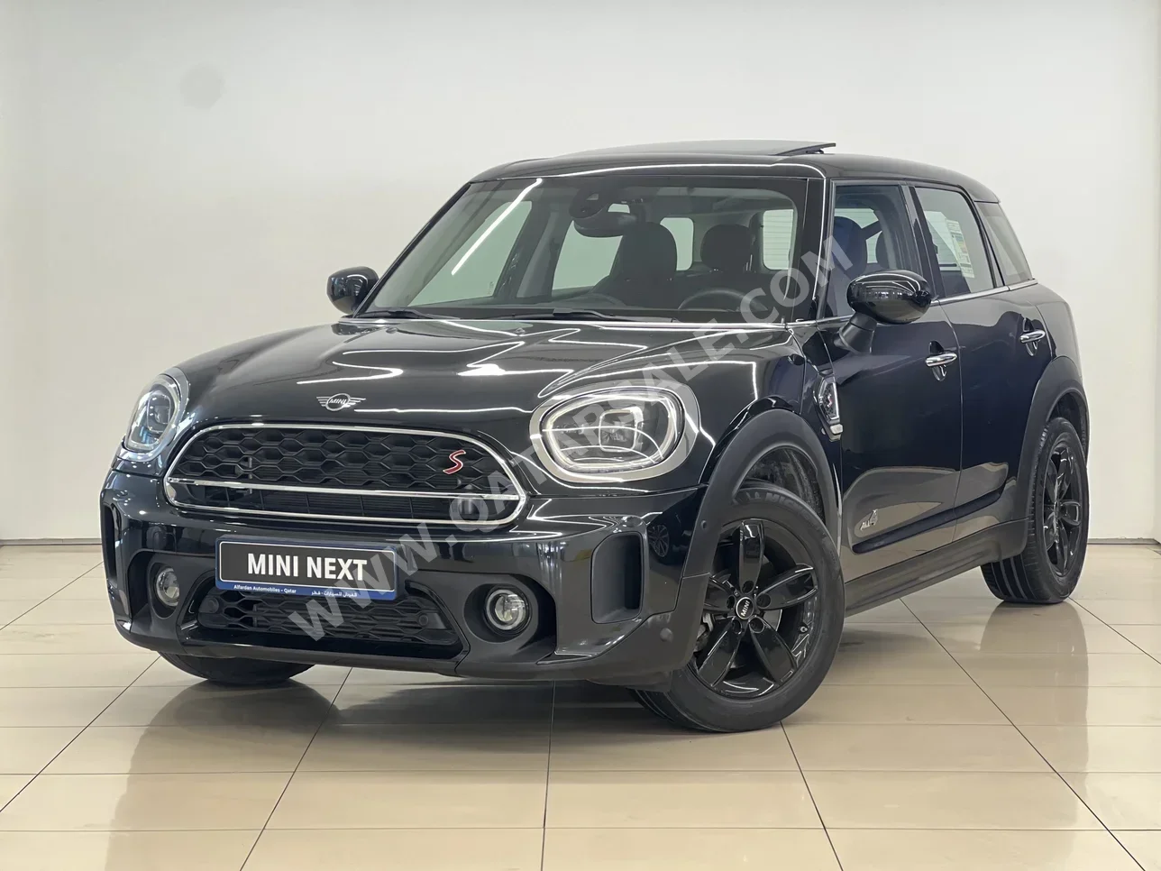 Mini  Cooper  CountryMan  2023  Automatic  74,000 Km  4 Cylinder  Rear Wheel Drive (RWD)  Hatchback  Black  With Warranty