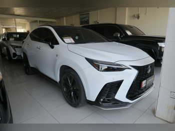 Lexus  NX  350 F Sport  2022  Automatic  24,000 Km  4 Cylinder  Four Wheel Drive (4WD)  SUV  White