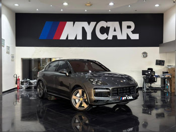 Porsche  Cayenne  Turbo  2020  Automatic  72,000 Km  8 Cylinder  Four Wheel Drive (4WD)  SUV  Gray  With Warranty