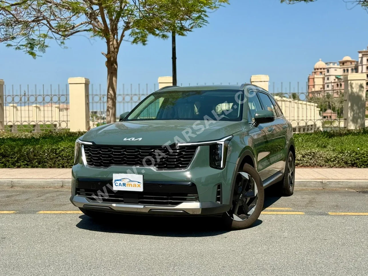 Kia  Sorento  2024  Automatic  7,000 Km  6 Cylinder  Four Wheel Drive (4WD)  SUV  Green  With Warranty