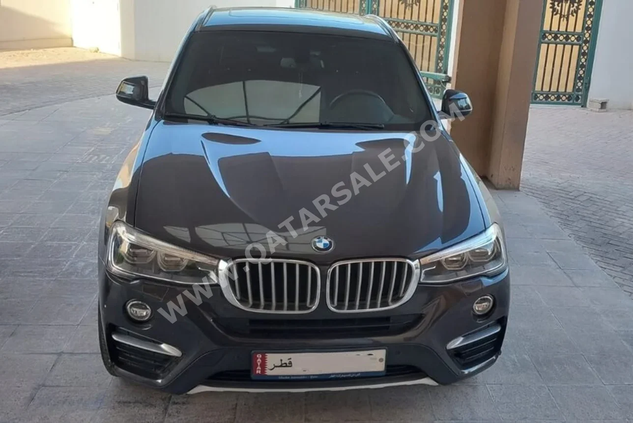 BMW  X-Series  X4  2017  Automatic  44,000 Km  4 Cylinder  Four Wheel Drive (4WD)  SUV  Gray