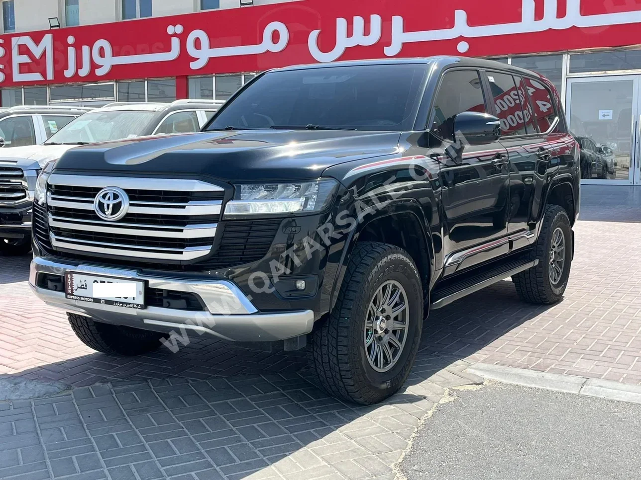 Toyota  Land Cruiser  GXR Twin Turbo  2023  Automatic  80,000 Km  6 Cylinder  Four Wheel Drive (4WD)  SUV  Black  With Warranty