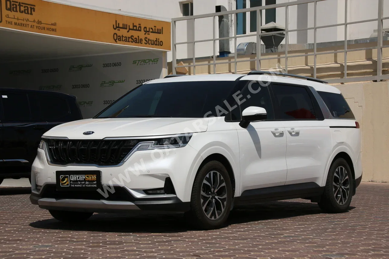 Kia  Carnival  2021  Automatic  105,000 Km  6 Cylinder  Front Wheel Drive (FWD)  Van / Bus  White  With Warranty