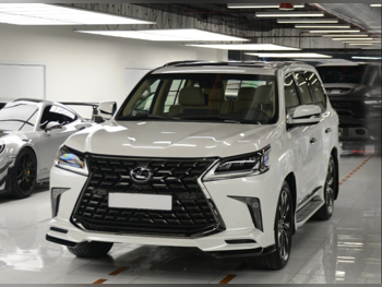 Lexus  LX  570 S Black Edition  2021  Automatic  50,000 Km  8 Cylinder  Four Wheel Drive (4WD)  SUV  White