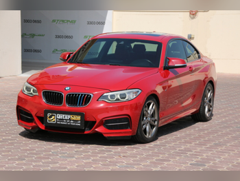 بي ام دبليو  الفئة - الثانيه  235i  2014  اوتوماتيك  140,000 كم  6 سلندر  دفع خلفي  كوبيه \ سبورت  أحمر