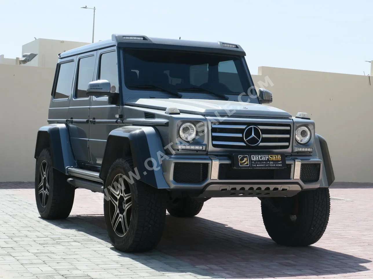Mercedes-Benz  G-Class  500  2018  Automatic  22,000 Km  8 Cylinder  Four Wheel Drive (4WD)  SUV  Gray