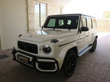 Mercedes-Benz  G-Class  63 AMG  2022  Automatic  9,000 Km  8 Cylinder  Four Wheel Drive (4WD)  SUV  White  With Warranty