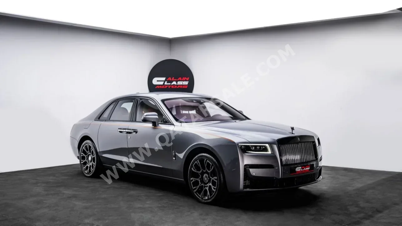 Rolls-Royce  Ghost  Black Badge  2024  Automatic  57 Km  12 Cylinder  Rear Wheel Drive (RWD)  Sedan  Gray