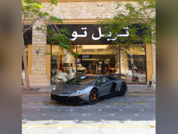 لمبرجيني  أفانتادور  50th انيفرسري  2014  اوتوماتيك  37,000 كم  12 سلندر  دفع خلفي  كوبيه \ سبورت  رمادي