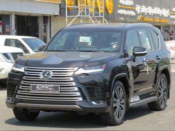 Lexus  LX  600 Luxury  2025  Automatic  0 Km  6 Cylinder  Four Wheel Drive (4WD)  SUV  Black  With Warranty