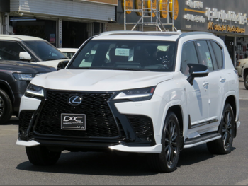Lexus  LX  600 F Sport  2025  Automatic  0 Km  6 Cylinder  Four Wheel Drive (4WD)  SUV  White  With Warranty