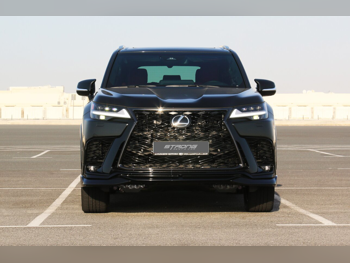 Lexus  LX 600 F-Sport  6 Cylinder  SUV 4x4  Black  2025