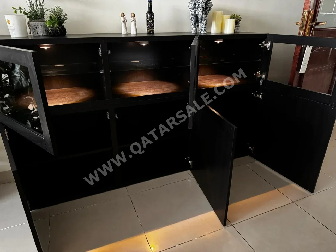 Storage Cabinets - Cabinets  - Black
