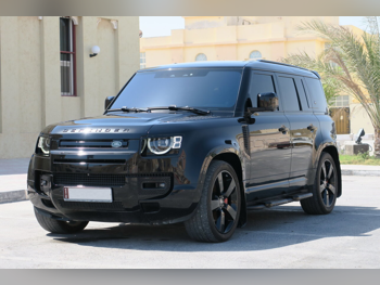 Land Rover  Defender  110  2022  Automatic  107,000 Km  6 Cylinder  Four Wheel Drive (4WD)  SUV  Black  With Warranty