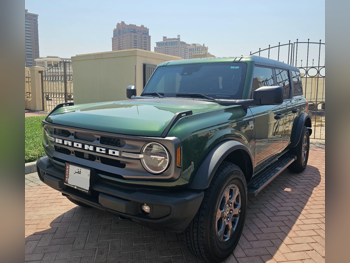 Ford  Bronco  Big Bend  2024  Automatic  19,650 Km  4 Cylinder  Four Wheel Drive (4WD)  SUV  Dark Green  With Warranty