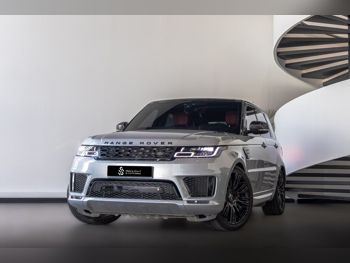 Land Rover  Range Rover  Sport Autobiography  2018  Automatic  79,000 Km  8 Cylinder  Four Wheel Drive (4WD)  SUV  Silver  With Warranty