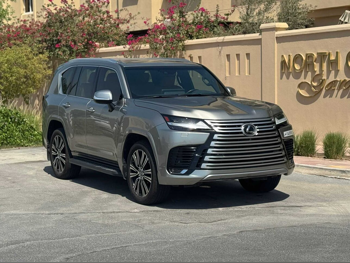 Lexus  LX  600 Ultra Luxury  2023  Automatic  77,000 Km  6 Cylinder  Four Wheel Drive (4WD)  SUV  Gray  With Warranty