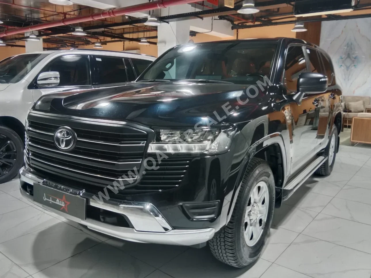 Toyota  Land Cruiser  GX  2023  Automatic  67,000 Km  6 Cylinder  Four Wheel Drive (4WD)  SUV  Black  With Warranty