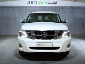 Nissan  Patrol  Platinum  2018  Automatic  60,000 Km  6 Cylinder  Four Wheel Drive (4WD)  SUV  White