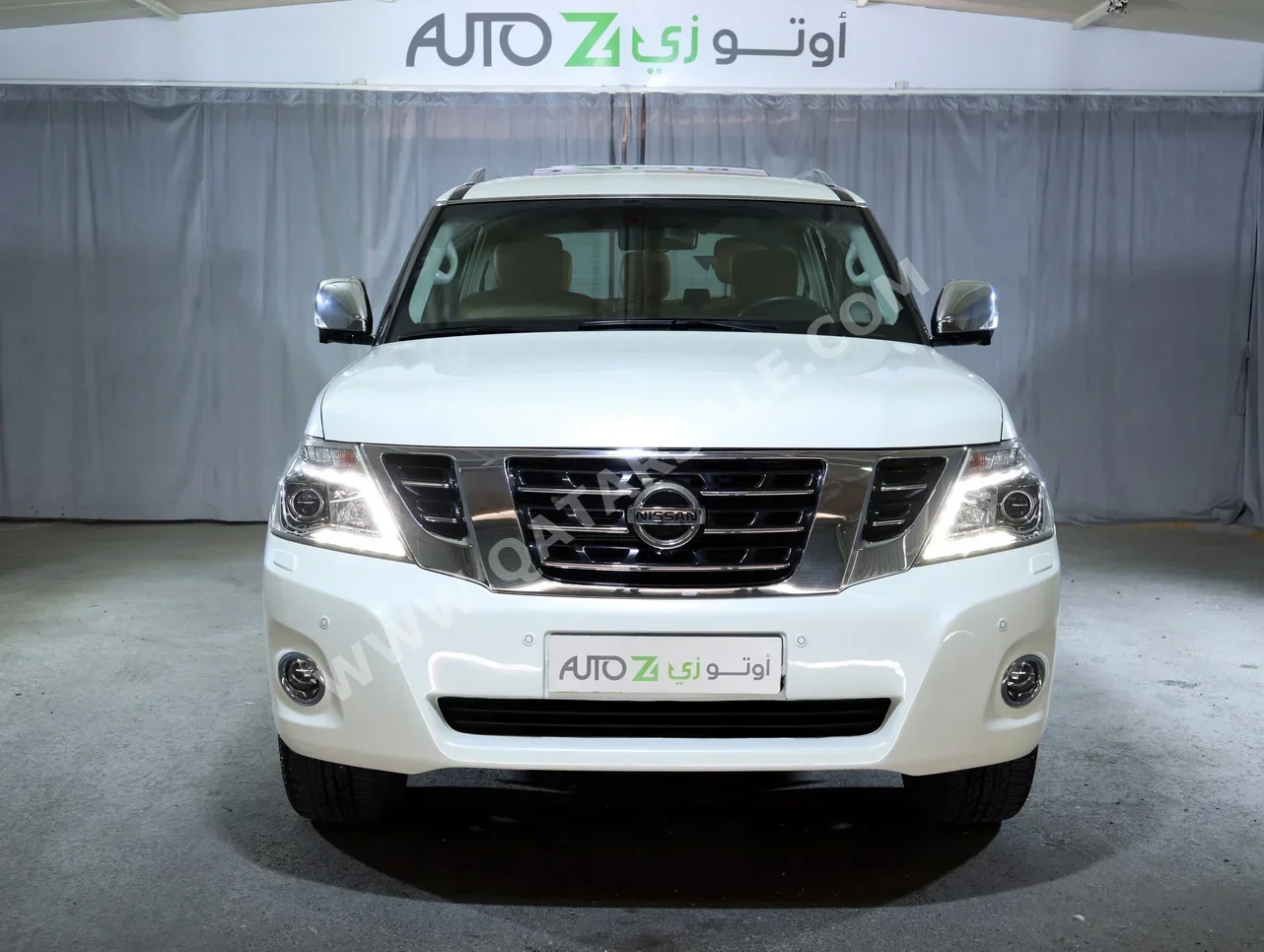 Nissan  Patrol  Platinum  2018  Automatic  60,000 Km  6 Cylinder  Four Wheel Drive (4WD)  SUV  White