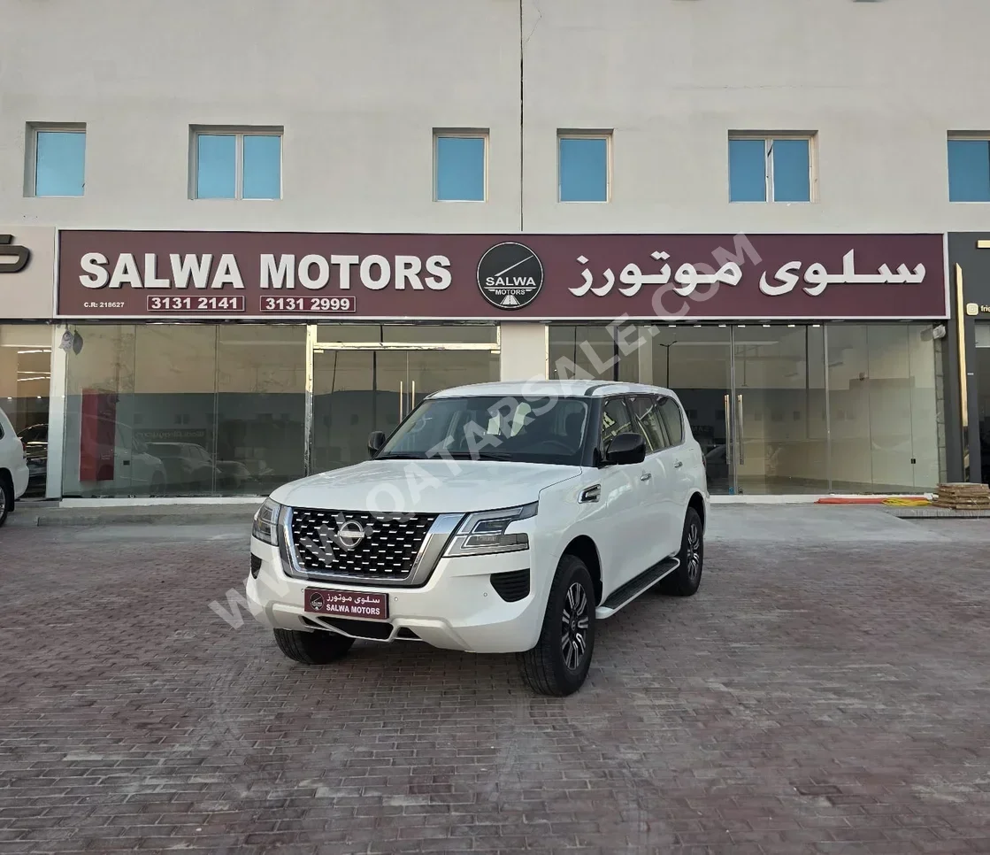 Nissan  Patrol  XE  2022  Automatic  42,000 Km  6 Cylinder  Four Wheel Drive (4WD)  SUV  White  With Warranty