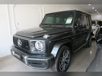 Mercedes-Benz  G-Class  63 AMG  2019  Automatic  80,000 Km  8 Cylinder  Four Wheel Drive (4WD)  SUV  Gray