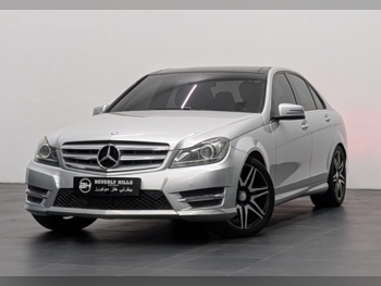 Mercedes-Benz  C-Class  200  2014  Automatic  210,800 Km  4 Cylinder  Rear Wheel Drive (RWD)  Sedan  Silver