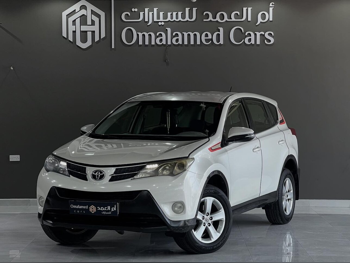 Toyota  Rav 4  2014  Automatic  264,000 Km  4 Cylinder  Four Wheel Drive (4WD)  SUV  White