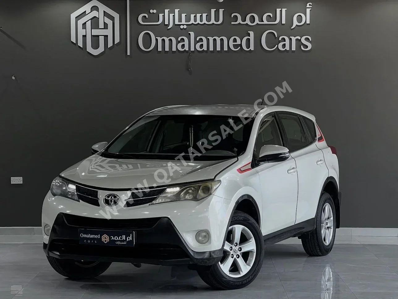 Toyota  Rav 4  2014  Automatic  264,000 Km  4 Cylinder  Four Wheel Drive (4WD)  SUV  White
