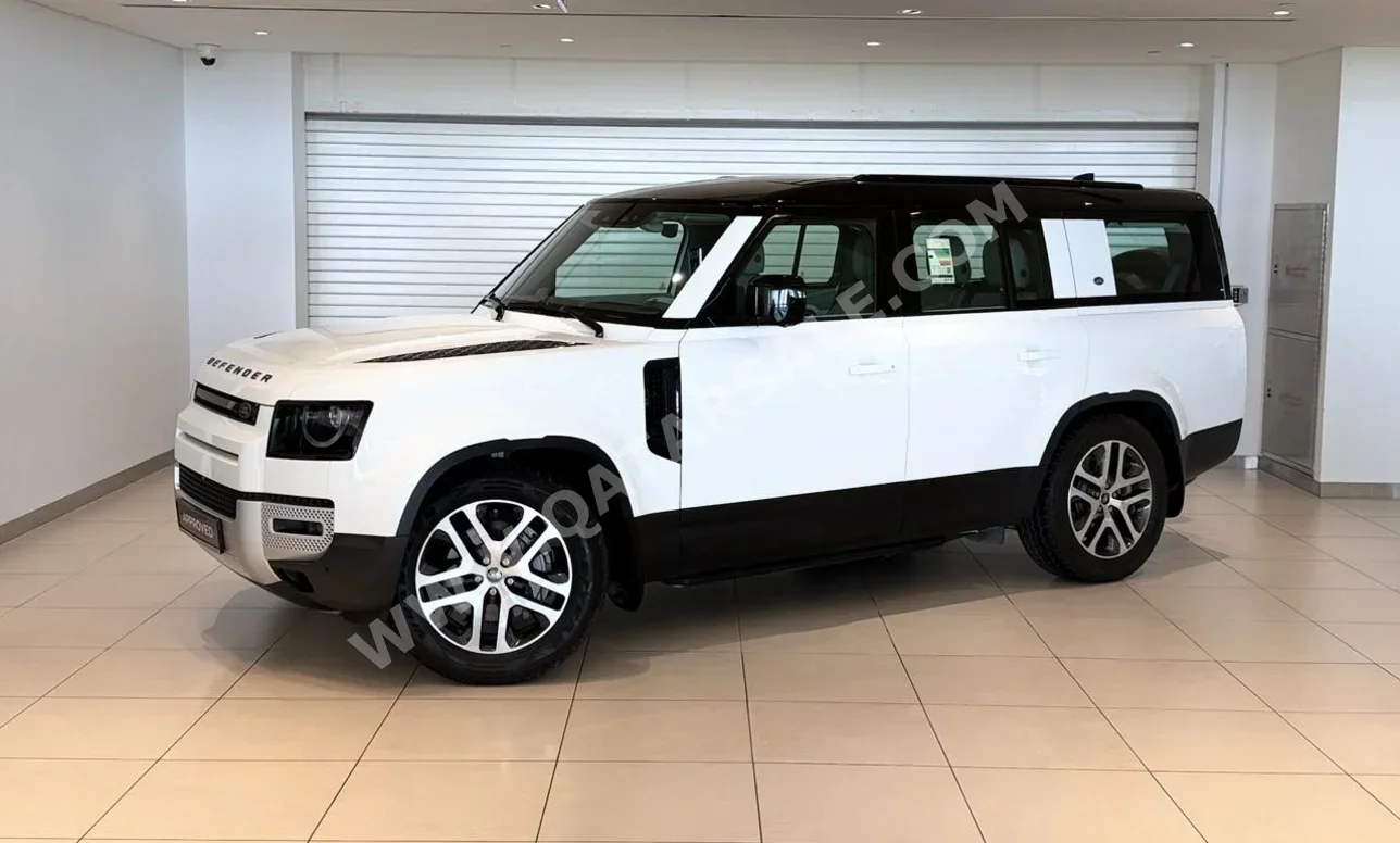 Land Rover  Defender  130  2023  Automatic  43,260 Km  6 Cylinder  All Wheel Drive (AWD)  SUV  White  With Warranty