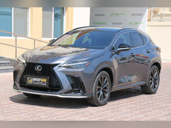 Lexus  NX  350 F Sport  2022  Automatic  34,500 Km  4 Cylinder  Four Wheel Drive (4WD)  SUV  Gray  With Warranty